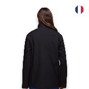 Veste softshell en polyester recyclé - Femme - Made in France