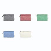 Trousse de toilette en coton recyclé