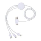Câble de charge 5-en-1 avec additif antibactérien