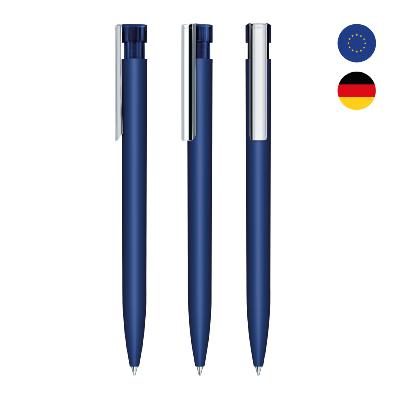 Stylo à bille rétractable avec clip métal - Senator®