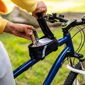 Sac de vélo avec accessoires
