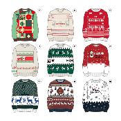 Pull de Noël tricoté sur-mesure