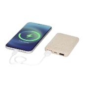 Batterie de secours 5000 mAh en paille de blé