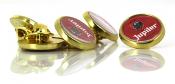 Pin's rond avec attache papillon - 20 mm