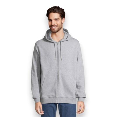 Veste zippée à capuche en coton biologique - Unisexe