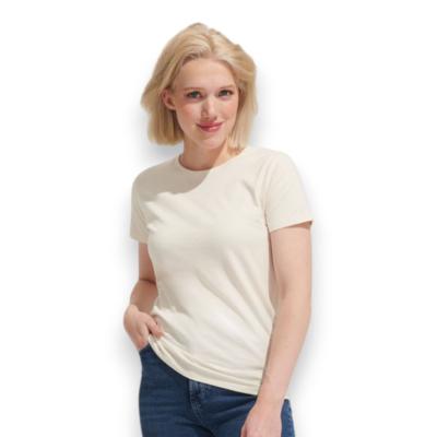 T-shirt à col rond - Femme - 190 g