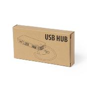 Port USB en bambou