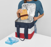 Sac isotherme bleu/blanc/rouge