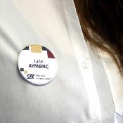 Badge rond 