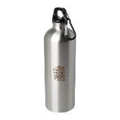 Bouteille d'eau en aluminium avec mousqueton - 770ml