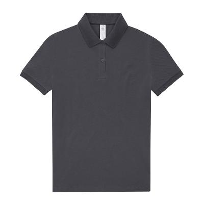 Polo manches courtes en coton - Femme - 210 g