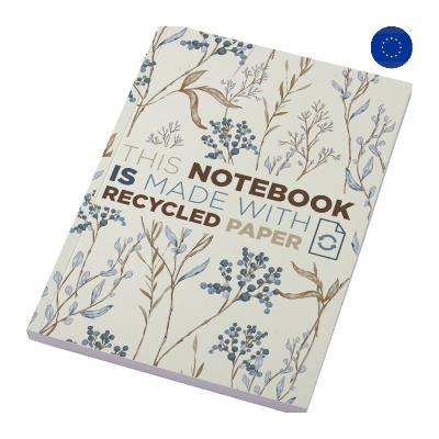 Cahier A5 recyclé à couverture souple - 100 feuilles