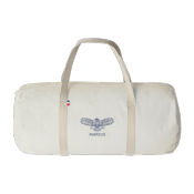 Sac polochon avec tissage en coton