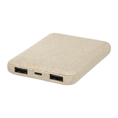 Batterie de secours 5000 mAh en paille de blé