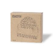 Ensemble de sous-verres en bois et marbre