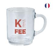 Mug en verre made in France - 26 cl