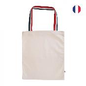 Sac shopping avec anses tricolores – 240g