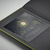 Carnet de notes A5 avec couverture en papier rigide issu de la récolte durable