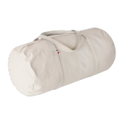 Sac polochon avec tissage en coton