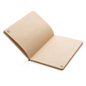 Carnet A5 à couverture en kraft et en liège