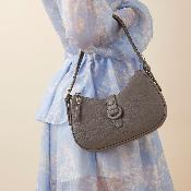 Sac à bandoulière en cuir végétal - Cacharel