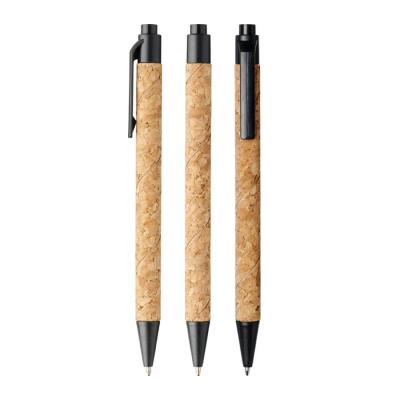 Stylo bille en liège et paille de blé