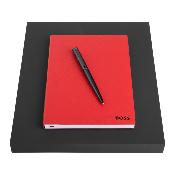 Parure carnet A5 et stylo bille - HUGO BOSS