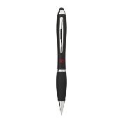 Stylo bille/stylet avec grip noir