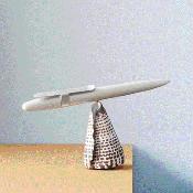 Stylo à bille soft-touch avec clip en métal - Prodir