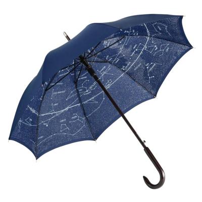 Parapluie standard à imprimé constellation