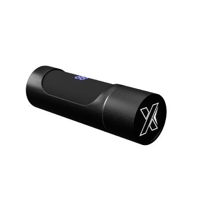 Ecouteurs bluetooth avec boîtier cylindrique