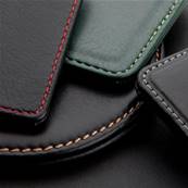 Conférencier A5 en PU, RPET ou Cuir - Made in England
