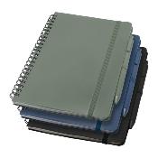 Carnet couverture rigide A5 avec stylo bille