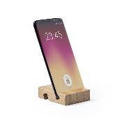 Support pour appareils mobiles en bambou