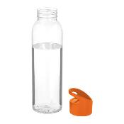 Bouteille de sport transparente - 650 ml
