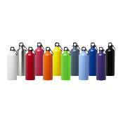 Bouteille d'eau en aluminium avec mousqueton - 770ml