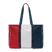Sac de plage bleu/blanc/rouge