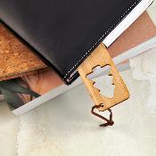 Marque-page avec motif de Noël découpé