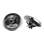 Pin's rond avec attache papillon - 20 mm