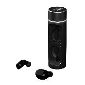 Ecouteurs bluetooth avec boîtier cylindrique