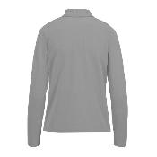 Polo manches longues en coton - Femme - 210 g