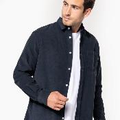 Chemise en velours côtelé - Homme - 150 g