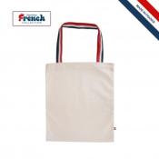 Sac shopping avec anses tricolores – 240g