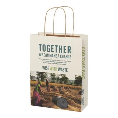 Sac en papier fabriqué à partir de déchets agricoles 150g