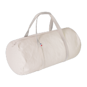 Sac polochon avec tissage en coton