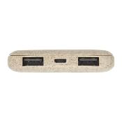 Batterie de secours 5000 mAh en paille de blé