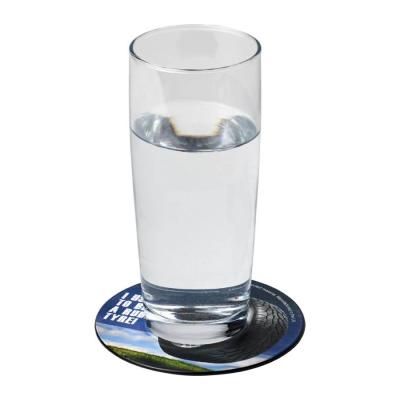 Sous-verre rond en pneu