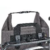 Sacoche porte-bagages urbaine en polyester