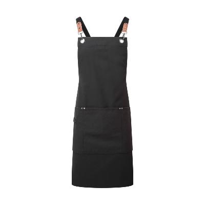 Tablier bavette à bretelles croisées - Unisexe