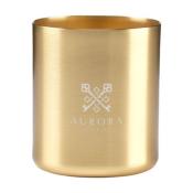 Bougie parfumée avec support en aluminium